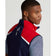 RLX Ralph Lauren Packbares Wasserabweisungsweste- Französische Marine/Rot