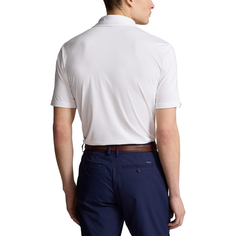Rlx Ralph Lauren Classic Fit Performance Golf Polo -Hemd - Keramik Weiß