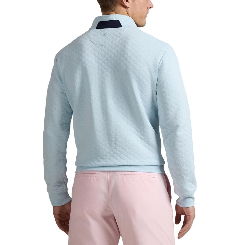 RLX Ralph Lauren Classic Fit gesteppt Doppelknolfpullover - Sommer Aqua