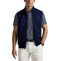 RLX Ralph Lauren Classic Fit gesteppte Doppelknolf -Golfweste - Raffinierte Marine