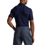 RLX Ralph Lauren Leichtes Luftstrom -Golfpolo -Hemd - raffinierte Marine