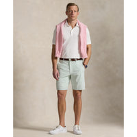 Rlx Ralph Lauren Leichtes Luftstrom -Golfpolo -Hemd - Keramik weiß