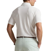Rlx Ralph Lauren Leichtes Luftstrom -Golfpolo -Hemd - Keramik weiß