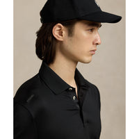 Rlx Ralph Lauren Leichtes Luftstrom -Jersey Golf Polo -Hemd - Polo Schwarz