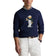 Rlx Ralph Lauren Classic Fit gesteppt Doppelknochen Polo Bären Golfpullover - Raffinierte Marine