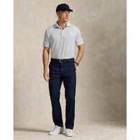 Rlx Ralph Lauren Stripe Tour Pique Golf Polo -Shirt - Büroblau Multi
