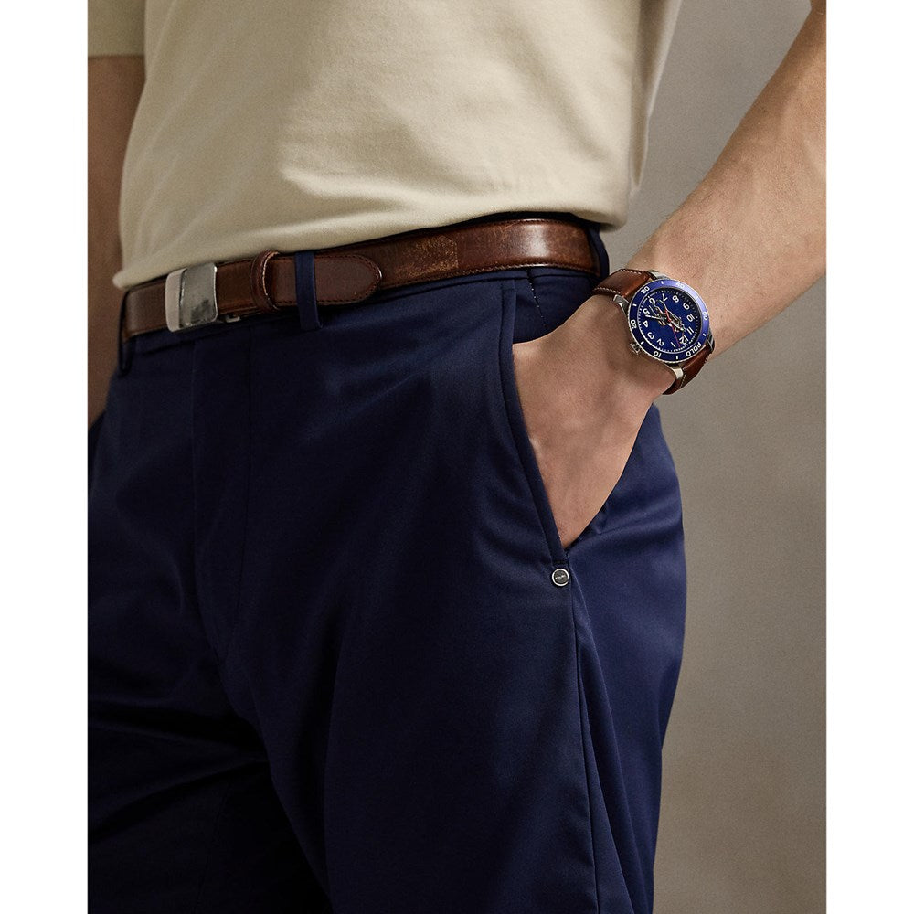 RLX Ralph Lauren Federgewicht Cypress Golf Shorts - Raffinierte Marine