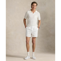 Rlx Ralph Lauren Baumwoll Coolmax Strick -Golf Polo -Hemd - Weißer Splash