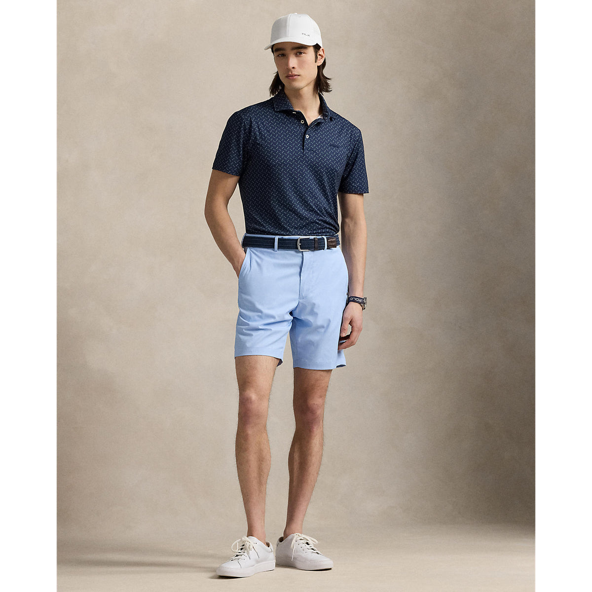 Rlx Ralph Lauren Federgewicht Cypress Golf Shorts - Büroblau