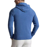 RLX Ralph Lauren Performance Waffle Knit Golf Hoodie – Fog Blue Heather