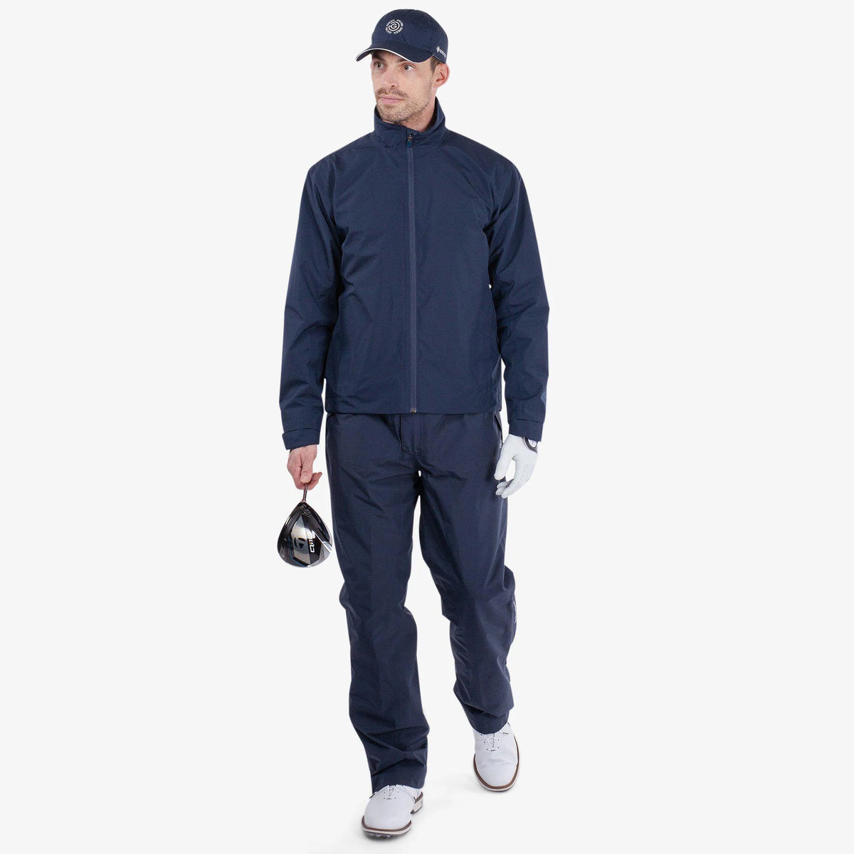 Galvin Green Arlie wasserdichte Golfjacke - Marine