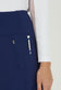 Ibkul Frauen solide 18 "Straight Golf Skort - Marine