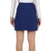 Ibkul Frauen solide 18 "Straight Golf Skort - Marine