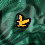 Lyle & Scott Leaf Print Golf Polo -Hemd - Green Green