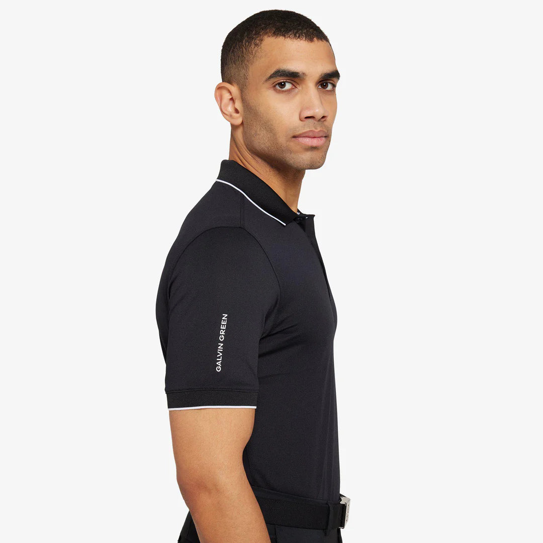 Galvin Green Marty Golf Shirt - Schwarz