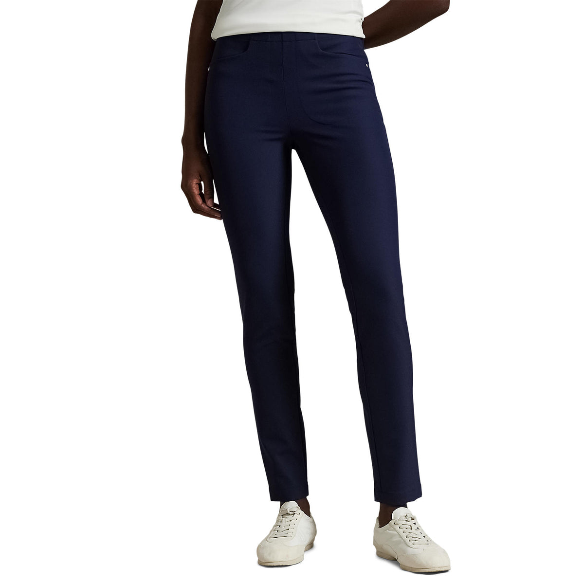RLX Ralph Lauren Frauen Eagle Stretch Twill Golfhose - Raffinierte Marine