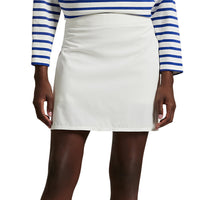 Rlx Ralph Lauren Frauen 17 "Aim Plissee Back Golf Skort - Keramik Weiß