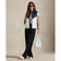 RLX Ralph Lauren Damen Reversible gesteppte Ripstop -Weste - Keramik weiß/raffinierte Marine