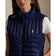 RLX Ralph Lauren Damen Reversible gesteppte Ripstop -Weste - Keramik weiß/raffinierte Marine