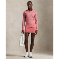 Rlx Ralph Lauren gedruckter Luftstrom -Trikot UV 1/4 Reißverschluss - Red Sky Summer Stars