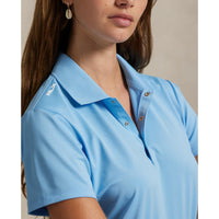 RLX Ralph Lauren Frauen Tour Performance Golf Shirt- Sutton Blue