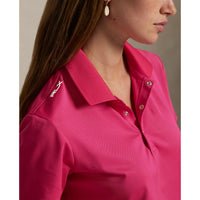 RLX Ralph Lauren Frauen Tour Performance Golf Shirt- Johannisbeere