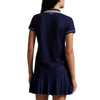RLX Ralph Lauren Frauentour Pique Polo -Hemd - Marine/Weiß/Garten Pink