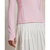 RLX Ralph Lauren Frauen Performance Viertel -Zip -Golfpullover -Garten Pink