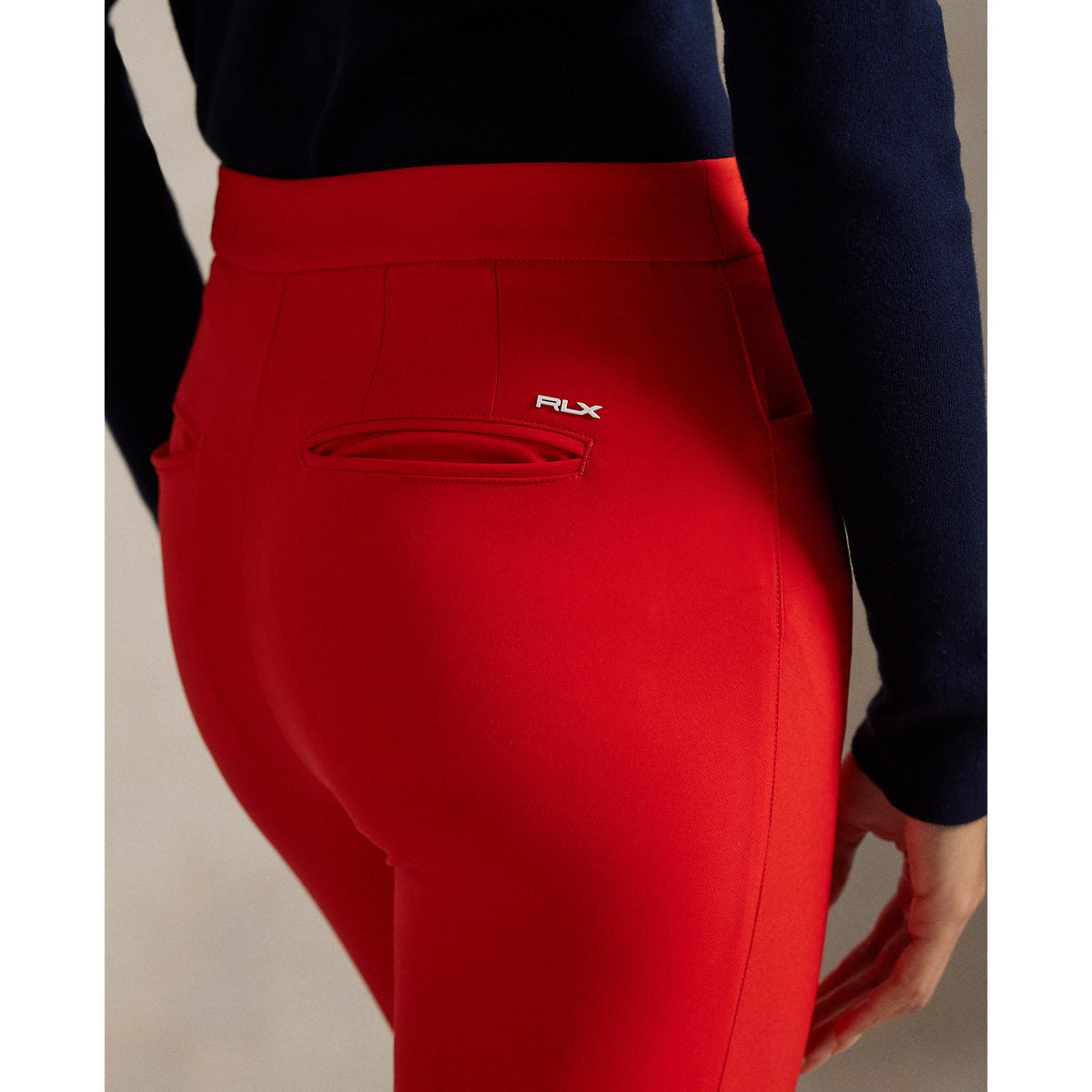 Rlx Ralph Lauren Frauen Eagle Stretch Twill Golfhose - Bright Poppy