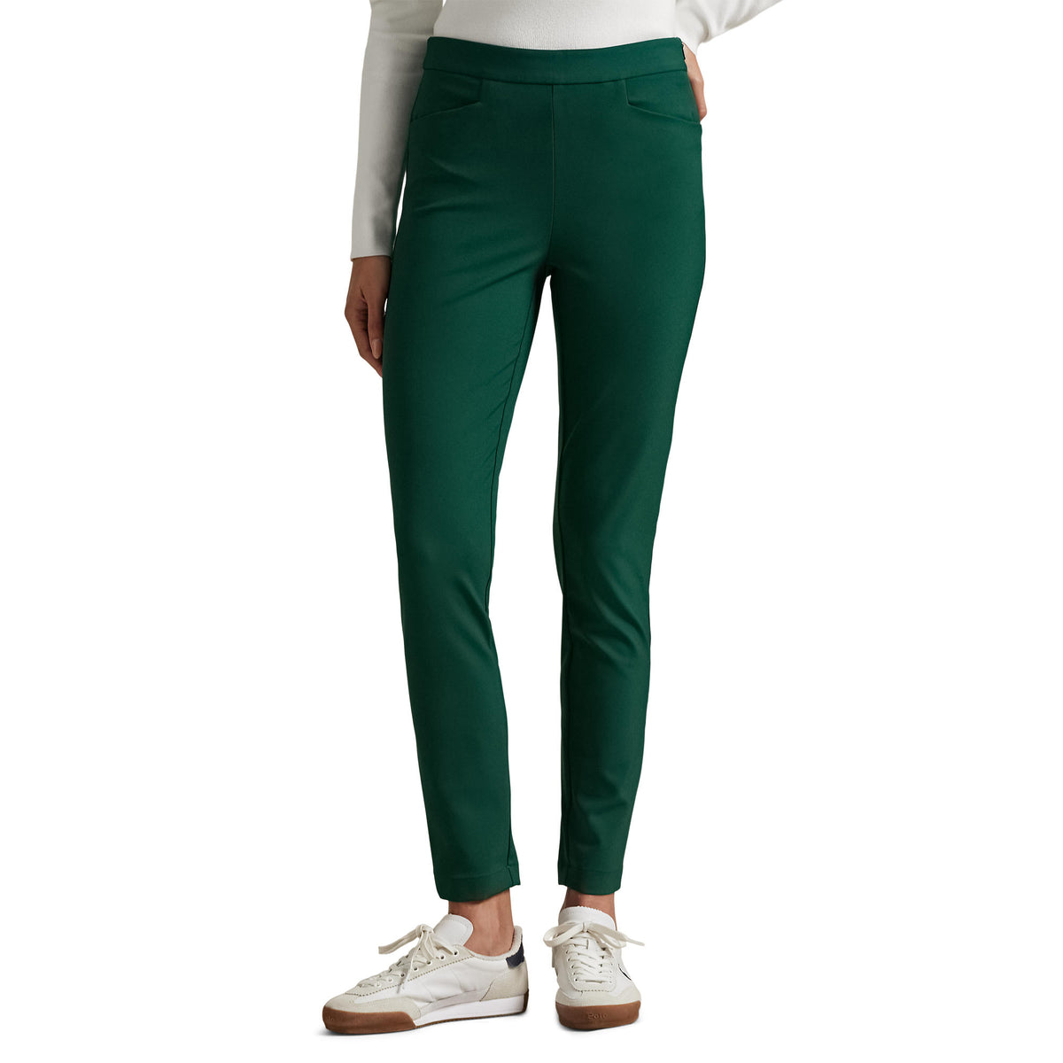 Rlx Ralph Lauren Frauen Eagle Stretch Twill Golfhose - Hunter Green