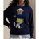 Rlx Ralph Lauren Frauen Polo Bear Strick - Raffinierte Marine