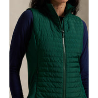RLX Ralph Lauren Frauen hybrid Performance gesteppte Weste - Hunter Green