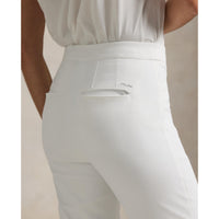 Rlx Ralph Lauren Frauen Eagle Stretch Twill Golfhose - Keramik Weiß