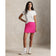RLX Ralph Lauren Women's 4-Way Stretch Side-Stripe Golf Skort - Currant/Ceramic White/Hunter Green