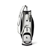 Rlx Ralph Lauren bestickter Logo -Karren Golfbeutel - Weiß Multi