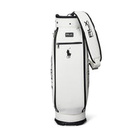 Rlx Ralph Lauren bestickter Logo -Karren Golfbeutel - Weiß Multi