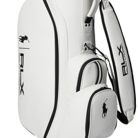 Rlx Ralph Lauren bestickter Logo -Karren Golfbeutel - Weiß Multi