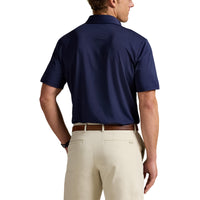RLX Ralph Lauren Classic Fit Leichtes Luftstrom -Golfpolo -Hemd - raffinierte Marine