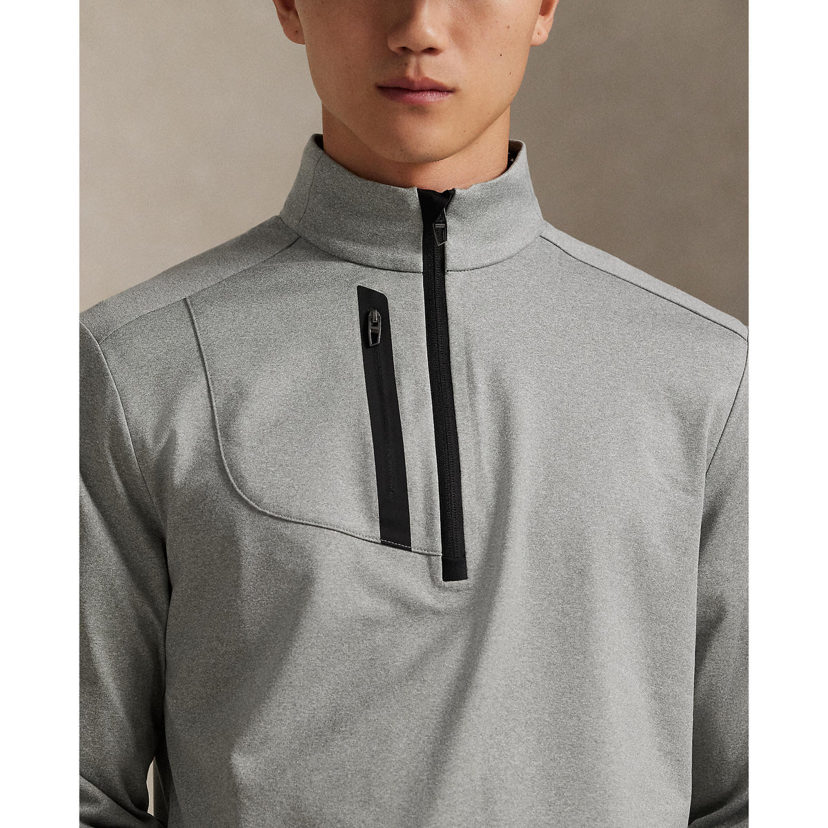Rlx Ralph Lauren Lux Perf Halbzip Pullover - Sommer Aqua (Kopie)