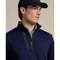 Rlx Ralph Lauren Lux Perf Halbzip Pullover - Raffinierte Marine