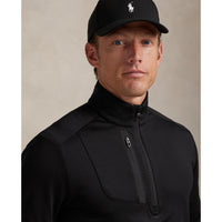 Rlx Ralph Lauren Lux Perf Halbzip Pullover - Schwarz