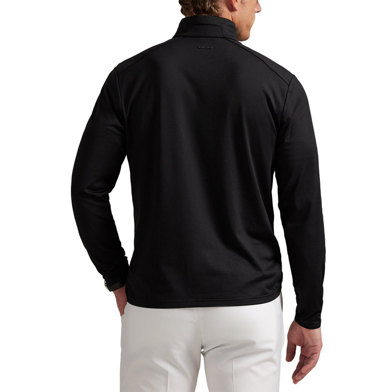 Rlx Ralph Lauren Lux Perf Halbzip Pullover - Schwarz