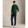Rlx Ralph Lauren Lux Perf Halbzip Pullover - Vintage Pine