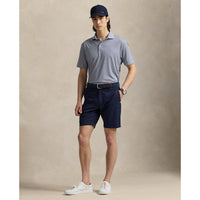 RLX Ralph Lauren bedrucktes leichter Luftstrom -Golfpolo -Hemd - 3D Diamond Garden Pink