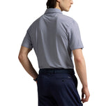 RLX Ralph Lauren bedrucktes leichter Luftstrom -Golfpolo -Hemd - 3D Diamond Garden Pink