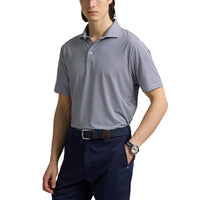 RLX Ralph Lauren bedrucktes leichter Luftstrom -Golfpolo -Hemd - 3D Diamond Garden Pink