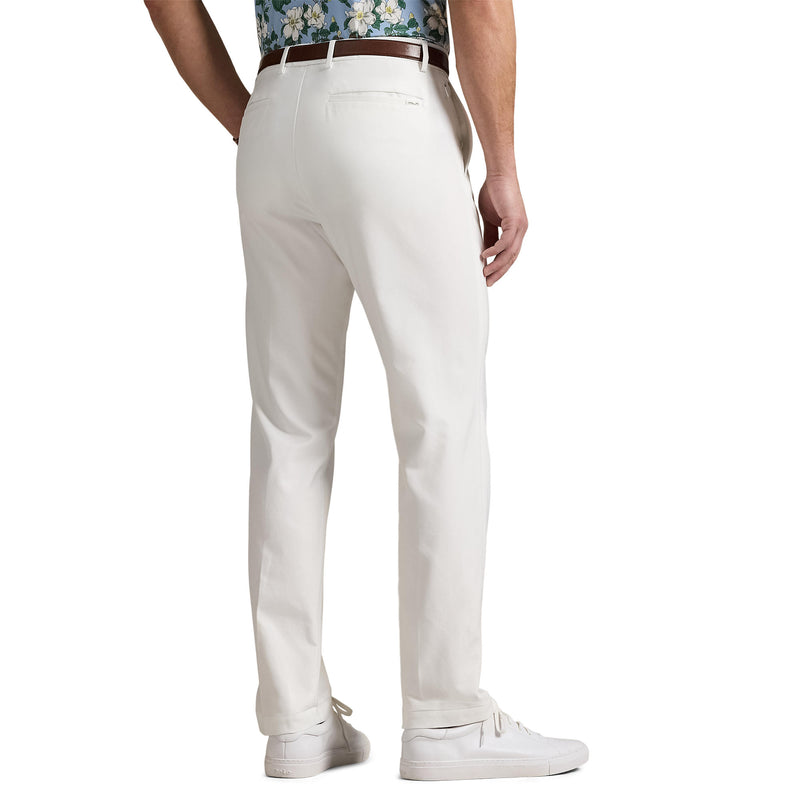 Rlx Ralph Lauren maßgeschneiderte Fit Performance Twill Golfhose - Keramik Weiß