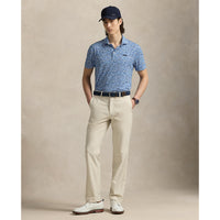 Rlx Ralph Lauren bedrucktes leichter Luftstrom -Golf -Polo -Hemd - Savanna Blumenraffinierte Marine Multi