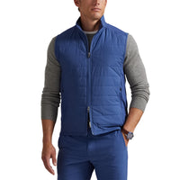 Rlx Ralph Lauren Performance Wolle Full Reißverschluss Golfweste - Old Royal
