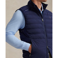 Rlx Ralph Lauren Kinetischer Spacer Full Reißverschluss Golfweste - Peak Grey/Stone Pebble (Kopie)
